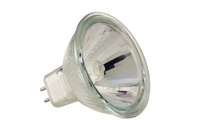 Eiko BAB-FG Eiko BAB-FG Dichroic Reflector MR16 Halogen Lamp; 20 Watt, 12 Volt, 2950K, Bi-Pin (GU5.3) Base, 3000 Hour Life