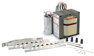 GE Lighting GEM150MLTLC3D-5 GE Lamps GEM150MLTLC3D-5-QUAD Magnetic Replacement Core and Coil Ballast Kit; 150 Watt, Metal Halide, 120/208/240/277 Volt