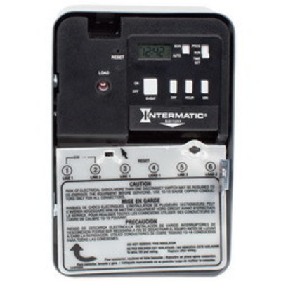 Intermatic EH10 Intermatic EH10 Timer Switch; 1 min, Gray, SPST, 120 Volt