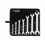 Klein Tools 68452 Klein Tools 68452 7-Piece Open-End Wrench Set; Highest Quality Alloy-Steel, Nickel Chrome-Plated