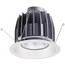 Lithonia Lighting / Acuity REAL6D6MWESLU Lithonia Lighting / Acuity REAL6-D6MW-ESL-U Reality&reg; Ceiling Mount Unit 6 Inch Retrofit Module; Polycarbonate Micro Prism Lens, Edison E26 Base, Insulated/Non-Insulated
