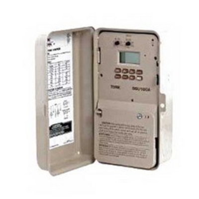 NSI DGU100A-Y NSI DGU100A-Y Tork&reg; DG Series 1 Channel Digital Timer Switch; 20 Amp, 120/277 Volt AC, 7 Days