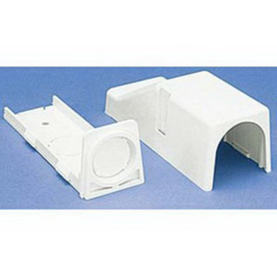 Panduit PEEF36EI-X Panduit PEEF36EI-X Pan-Way&trade; Power Rated Entrance End Raceway Fitting; Screw-On Mounting, 4.130 Inch Length x 1.590 Inch Width x 1.440 Inch Height, Electric Ivory, ABS