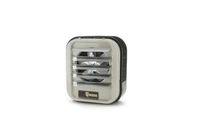 QMark / Marley MUH158 Marley MUH158 Unit Heater; 910 cfm, 1 Or 3 Phase, 208 Volt, 51.2 BTU/Hour, 15 kilowatt, Off-White