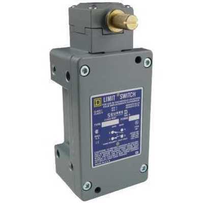 Square D by Schneider Electric 9007CR53C Square D 9007CR53C Heavy Duty Limit Switch, 600 V, 10 A, 1NC 1NO, Snap Action