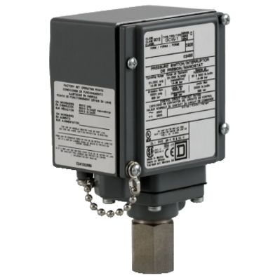 Square D by Schneider Electric 9012GFW3 Schneider Electric / Square D 9012GFW3 Pressure Switch 480VAC 10AMP G options