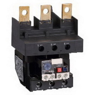Square D by Schneider Electric LRD4365 Schneider Electric / Square D LRD4365 TeSys&reg; Thermal Bi-Metallic Overload Relay; 104 Amp, 600 Volt, 1 Phase, Direct Mount