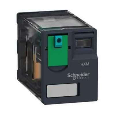 Square D by Schneider Electric RXM3AB1BD Schneider Electric / Square D RXM3AB1BD Zelio&trade; RXM Plug-In Relay; 10 Amp, 24 Volt DC, 3PDT - 3 C/O, Socket Mount