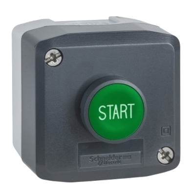 Square D by Schneider Electric XALD101H29H7 Schneider Electric XALD101H29H7 Pushbutton Enclosure Start 1NO