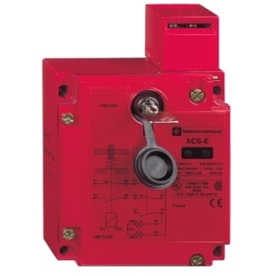 Square D by Schneider Electric XCSE7511 Schneider Electric / Square D XCSE7511 Preventa&trade; Safety Interlock Switch; 300 Volt AC, 2 NC/1 NO, Key Operated Turret Head Actuator