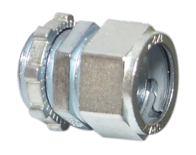 Topaz Electrical Fittings 653 653 TPZ 1 IN EMT CONNECTORS - COMPRESSION TYPE - ZINC