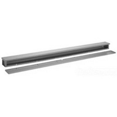 nVent HOFFMAN A121296RT Hoffman A121296RT Wiring Trough; 96 Inch x 12 Inch x 12 Inch, 14 Gauge Plated Steel, ANSI 61 Gray